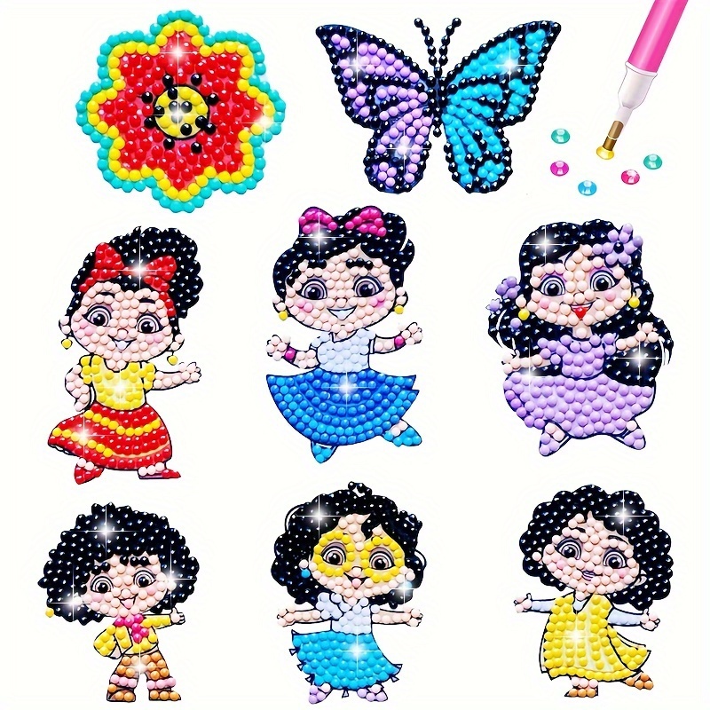 Big Gem Diamond Painting Kit Create Your Own Sweets Stickers - Temu