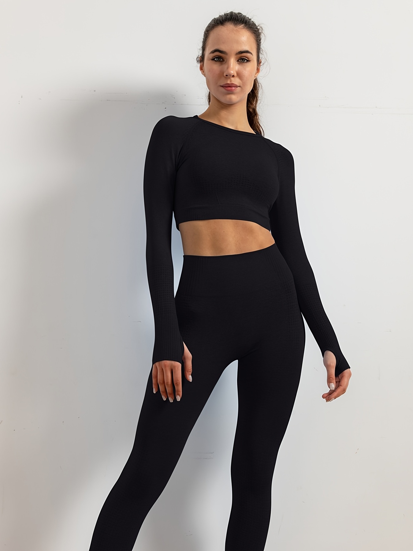 Dot Style Workout Outfits Women Ribbed Seamless Crop Tank - Temu