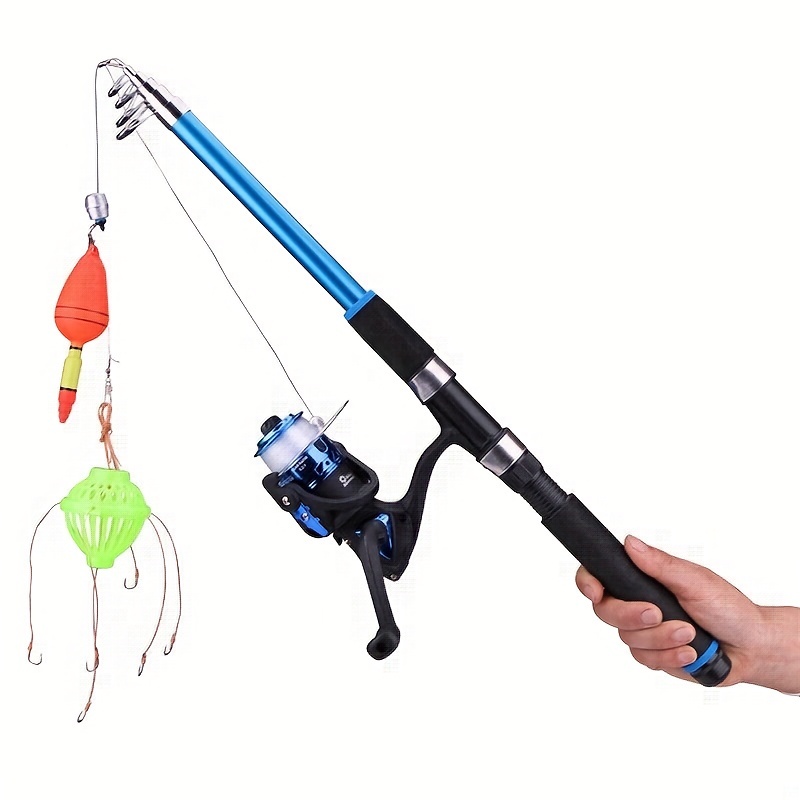 Complete Fishing Set: Rod Reel Bag Accessories Perfect - Temu