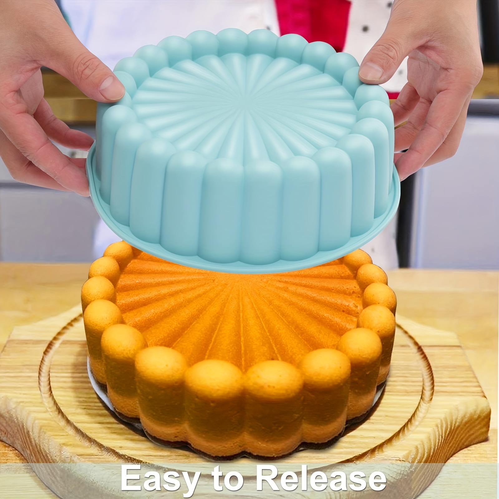 High Temperature Resistant Sunflower Cake Silicone Mold - Temu