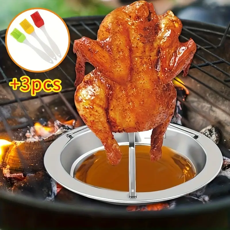 Barbecue Special Oil Dropper Kitchen Grill Pan for Outdoor Grill