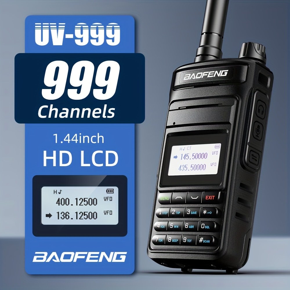 2023 Baofeng New Uv999 Pro Max V2 Professional 999 Channels - Temu