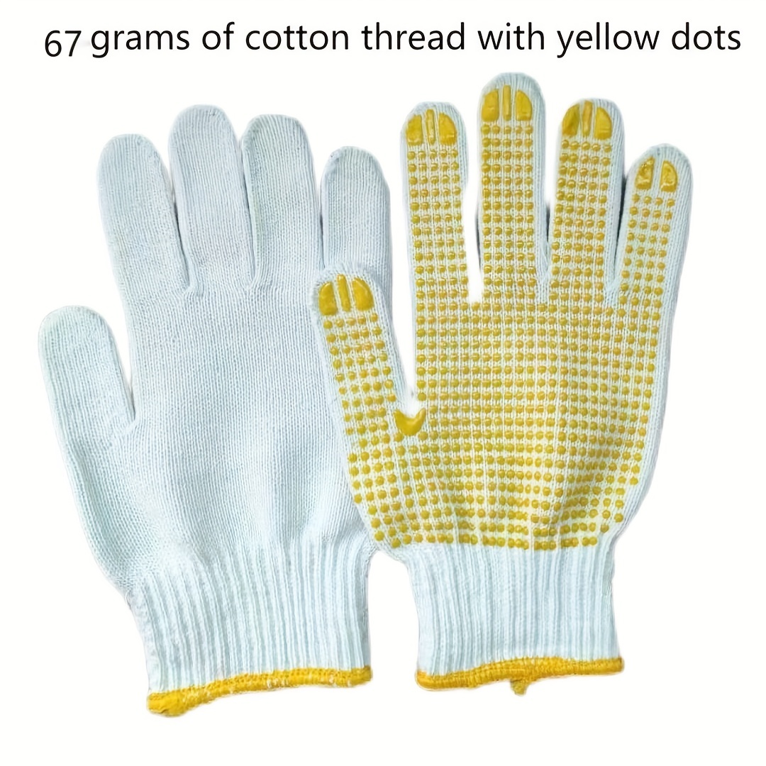 Safety Work Gloves cotton Thread Dispensing Gloves - Temu