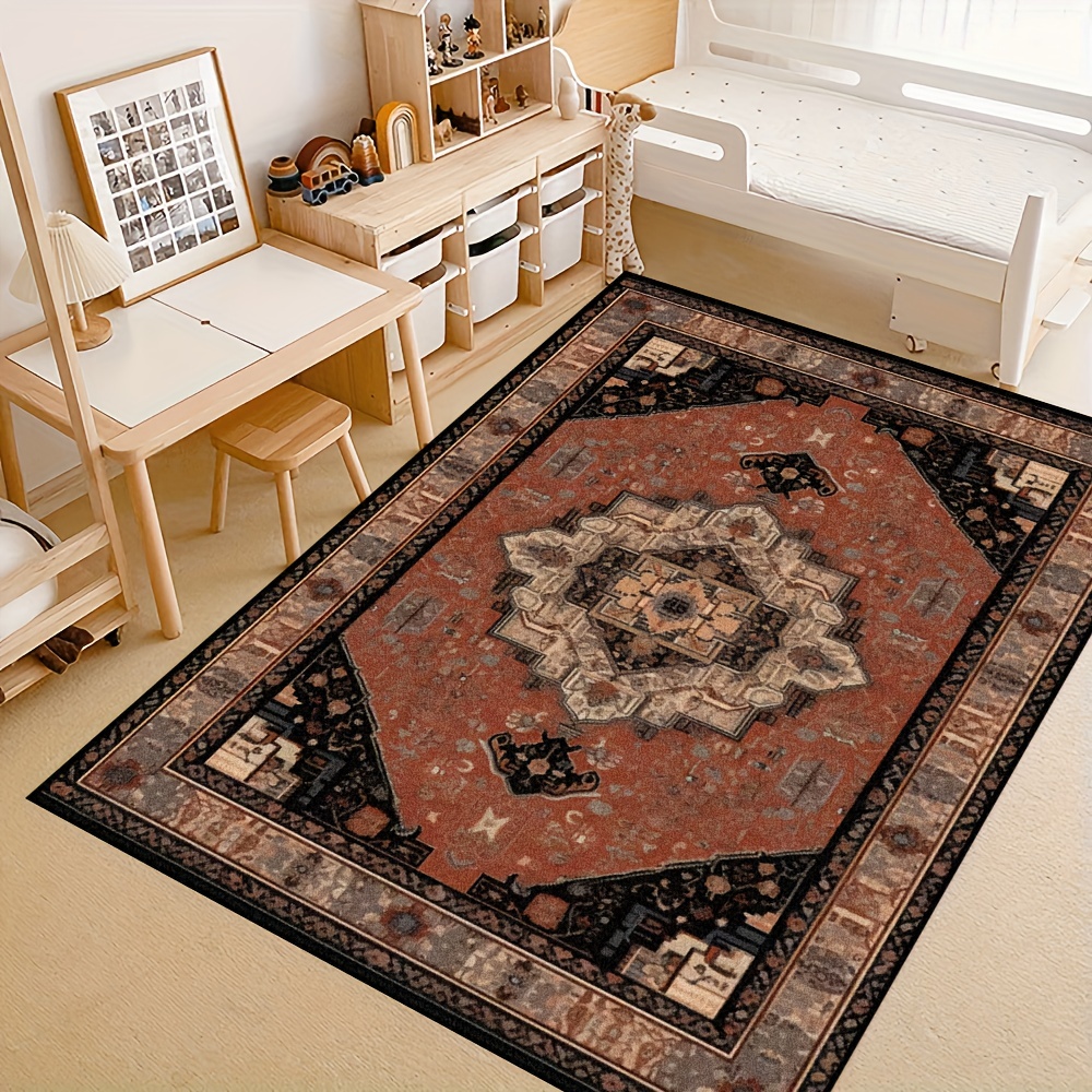 Thickened Vintage Featured Rug Entryway Persian Rug Kitchen - Temu