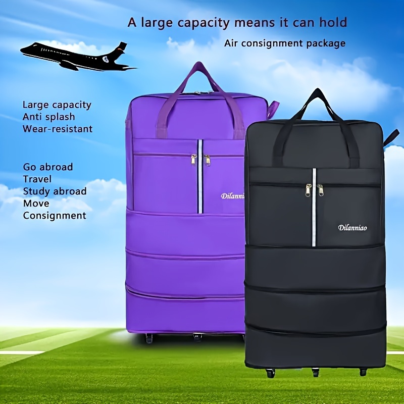Bolsas de viaje plegables de gran capacidad, impermeable, plegable, bolsa  de viaje para fin de semana, bolsa de noche, bolsa de hombro, bolsa de