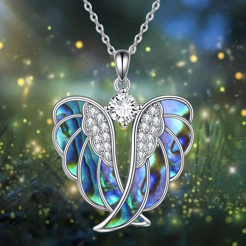 Angel Wing Rainbow Necklace | Engelsrufer Australia – Silver Steel