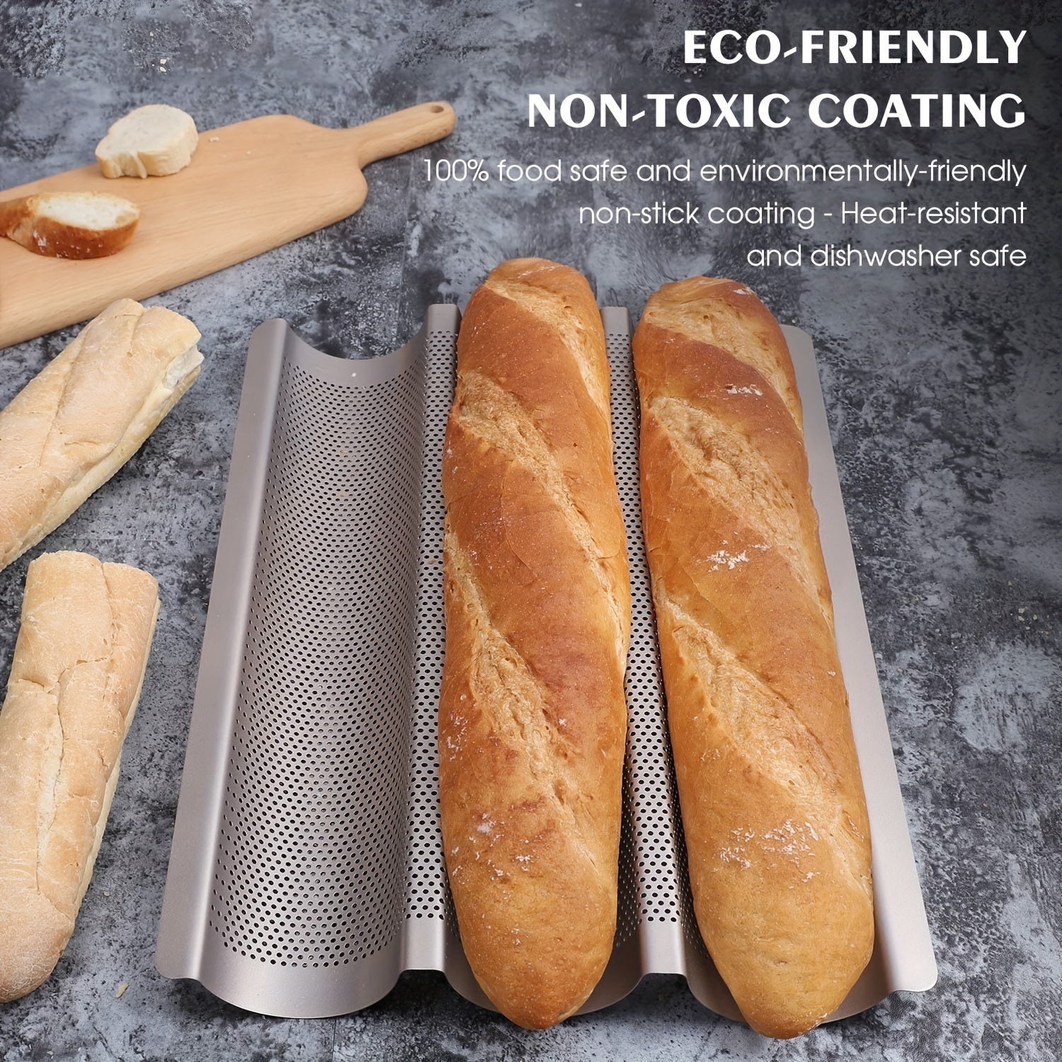 Silicone Forms Moldes Para Pan Subway Bread Form Bread Pan Baking
