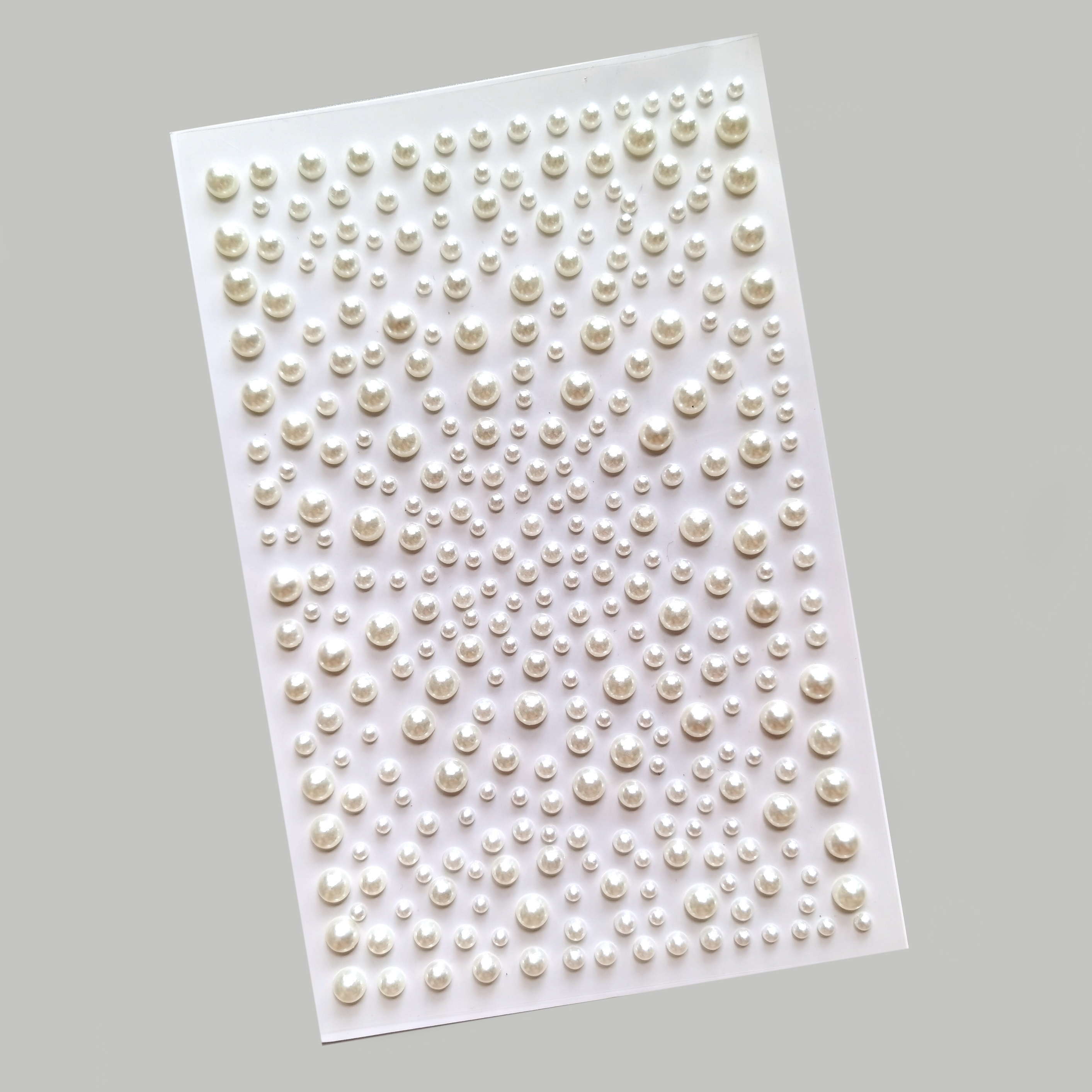 Pearl Sticker Flat Back 3mm for Makeup Nail Art DIY Crafts Scrapbooking
