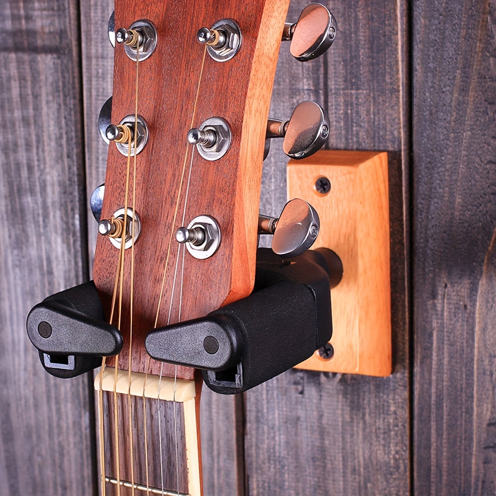 Premium Guitar Wall Mount Hanger Securely Hang Electric - Temu