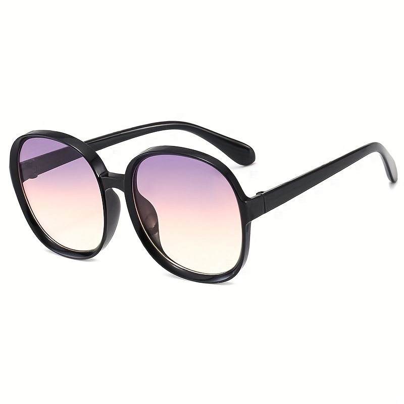 Oversized Frame Sunglasses UV Protection Women Sunshade Eyewear