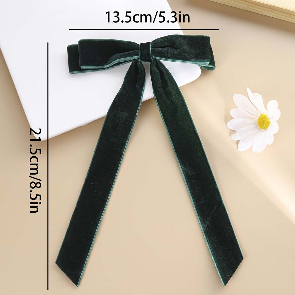 ☆LOVEMEMONSTER☆ Classic Velvet Ribbon Hair Clip Purple & White Velvet Hair Bow Clips | Hobby Lobby | 2463214