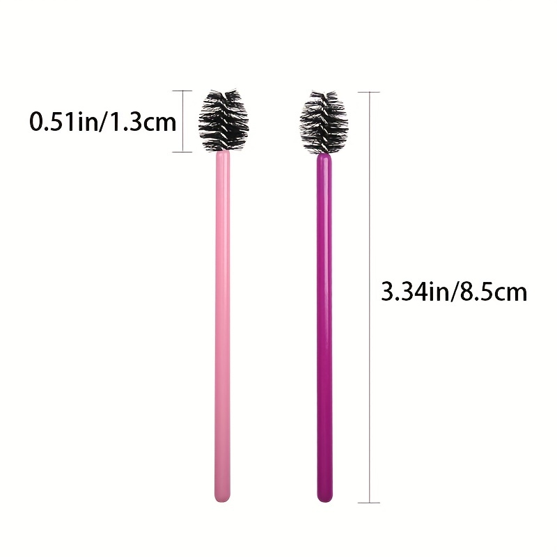 Mini Mascara Wands Brow Brush Cosmetic Tool Eyelash Comb Extension Makeup