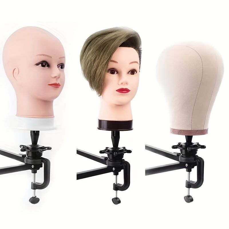 Wig Mannequin Head Stand Clamp Professional Cosmetology Wig Holder Clamp  For Mannequin Manikin Training- Secure Clamp Holder For Easy Use - - Temu