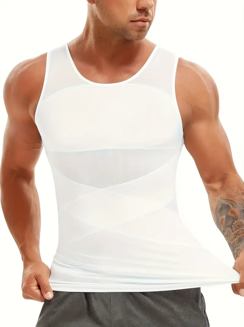 Men's Tank Top - Men Tank Top Broad Shoulder Vest Casual Loose Mens Crop Top  Workout Exercise Clothing Sleevel : : Clothing, Shoes & Accessories