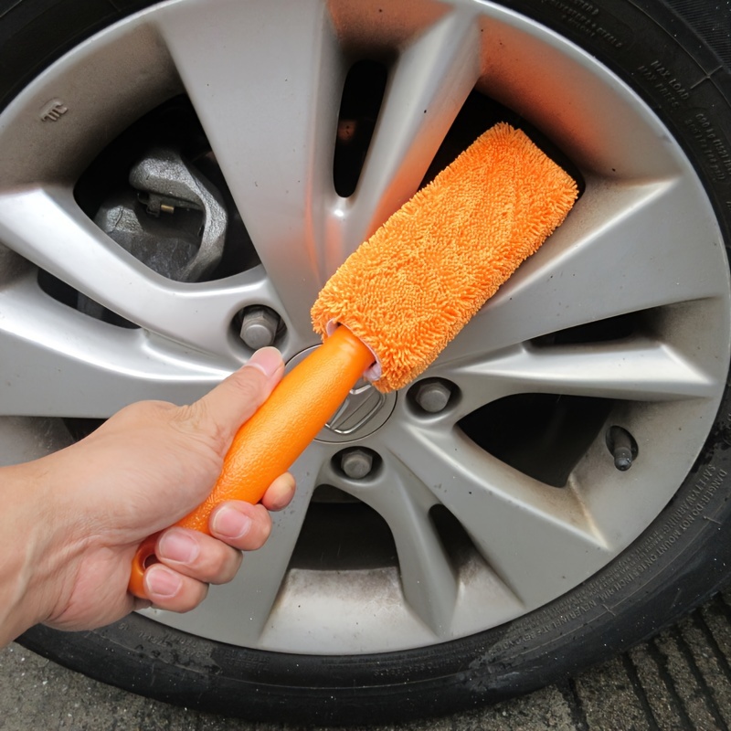 Car Cleaning Brush Car Wheel Hub Cleaning Brush Wheel Rim - Temu
