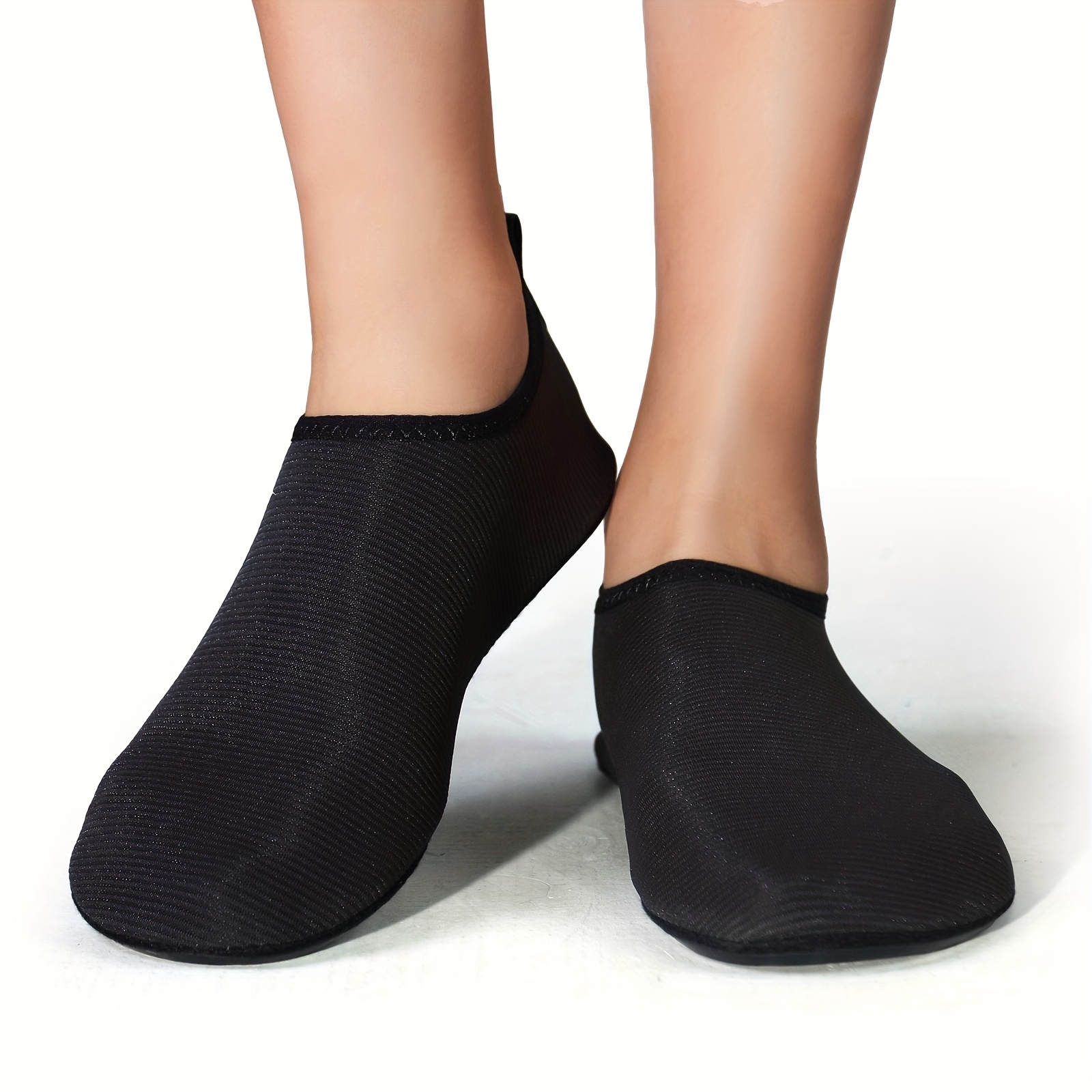 Calcetines Agua Secado Rápido Negros Zapatos Casuales - Temu