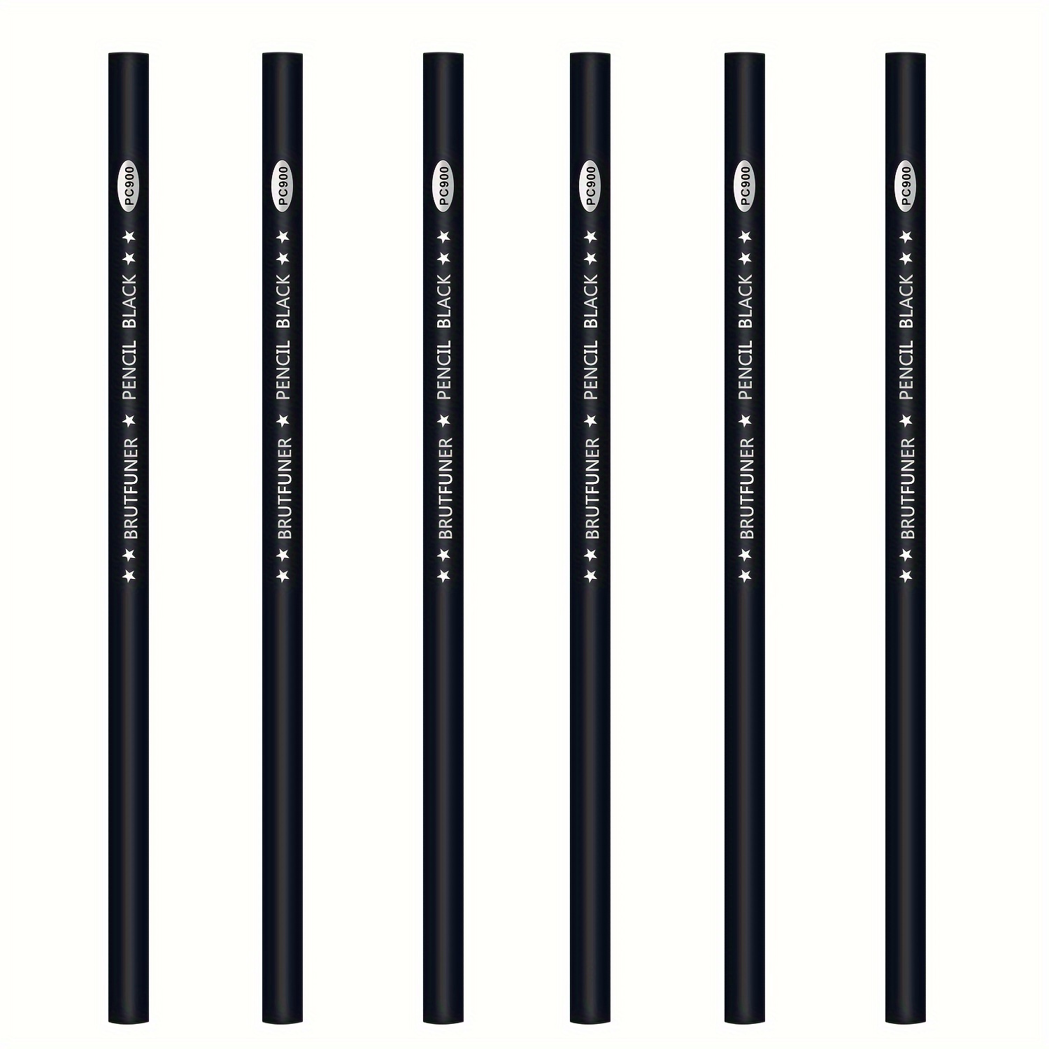 6pcs Black Charcoal Pencils For Sketching - Professional High-quality  Sketching Highlights Artist Pencils For Painting, Sketching, Coloring,  Beginners