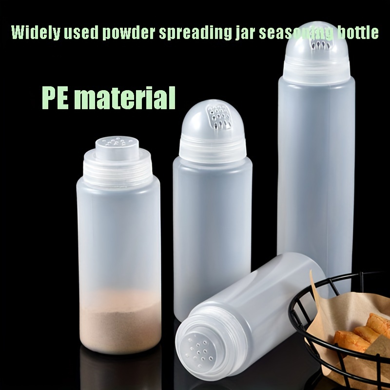 2pcs Powder Puffer Bottle Dry Powder Spray Bottle Hair Applicator Bottle  Set for Hair Salon