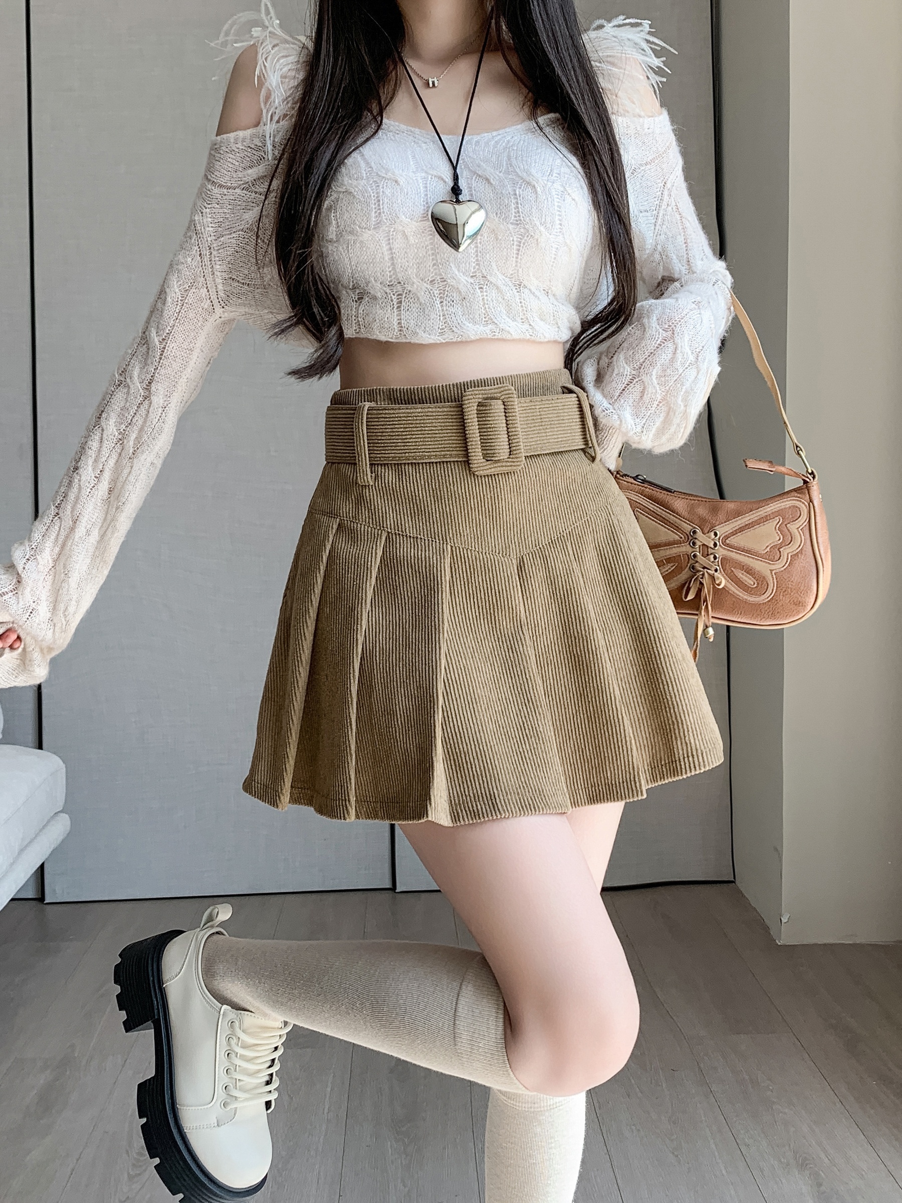 Breigh High Waisted Mini Skirt – Madida Clothing