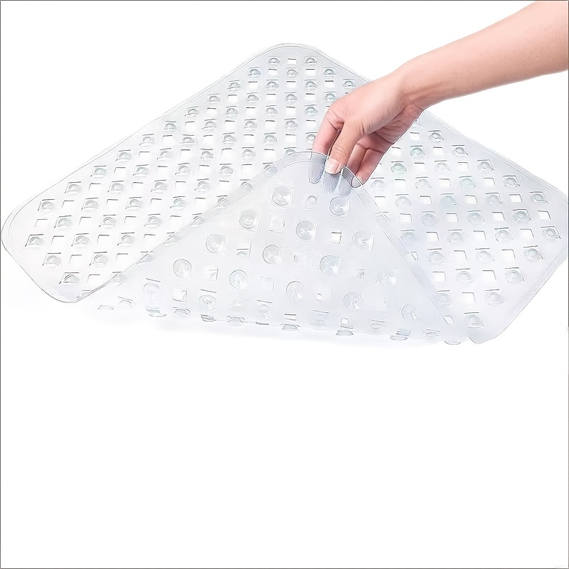 1pc Bath Mat With Suction Cup Oval Bathtub Mat Shower Floor - Temu