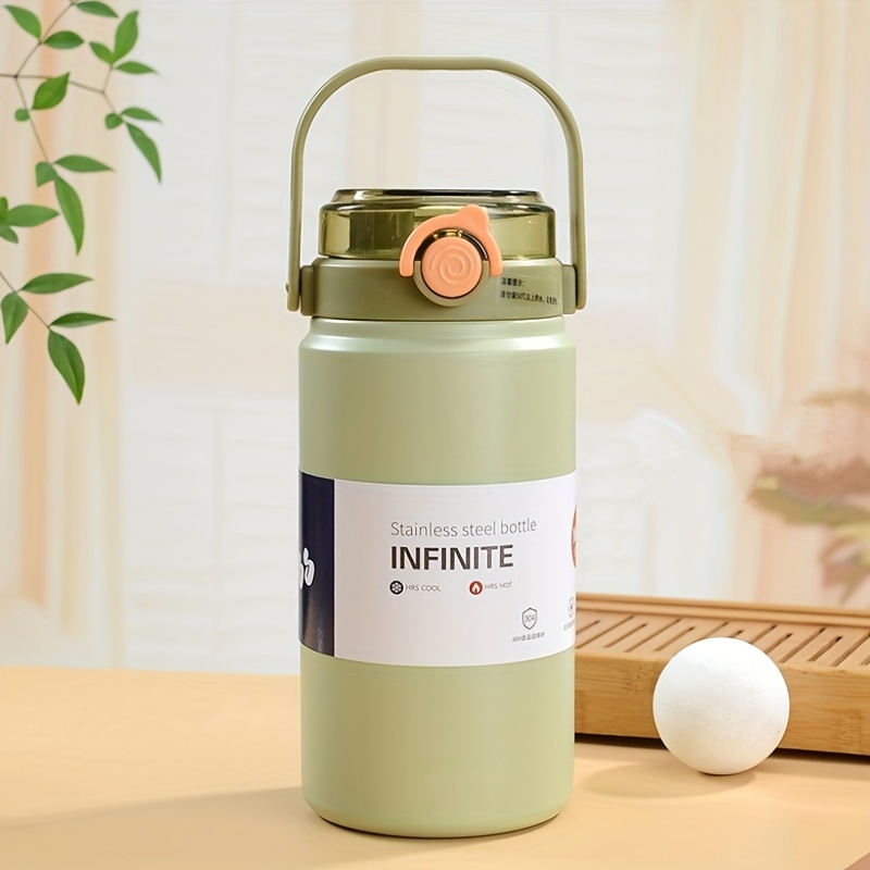 Vacuum Flask With Tea Infuser, Stainless Steel Insulated Water Bottles,  Travel Thermal Cups, For Hot And Cold Beverages, Summer Winter Drinkware,  Gifts - Temu