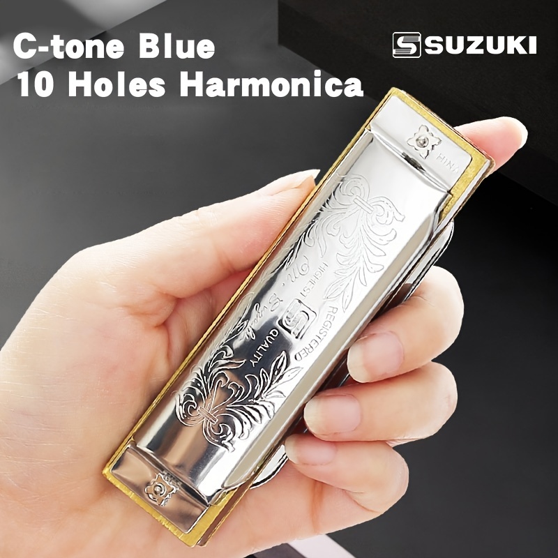 Japan 10 hole Blues Orb Harmonica Beginner - Temu
