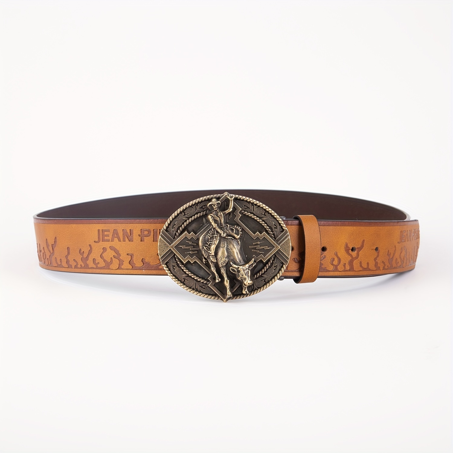 Fashion Men's Western Style Holiday Dress Belt, Men's Vintage Eagle Decor  Buckle Pu Leather Belt - Temu Bulgaria