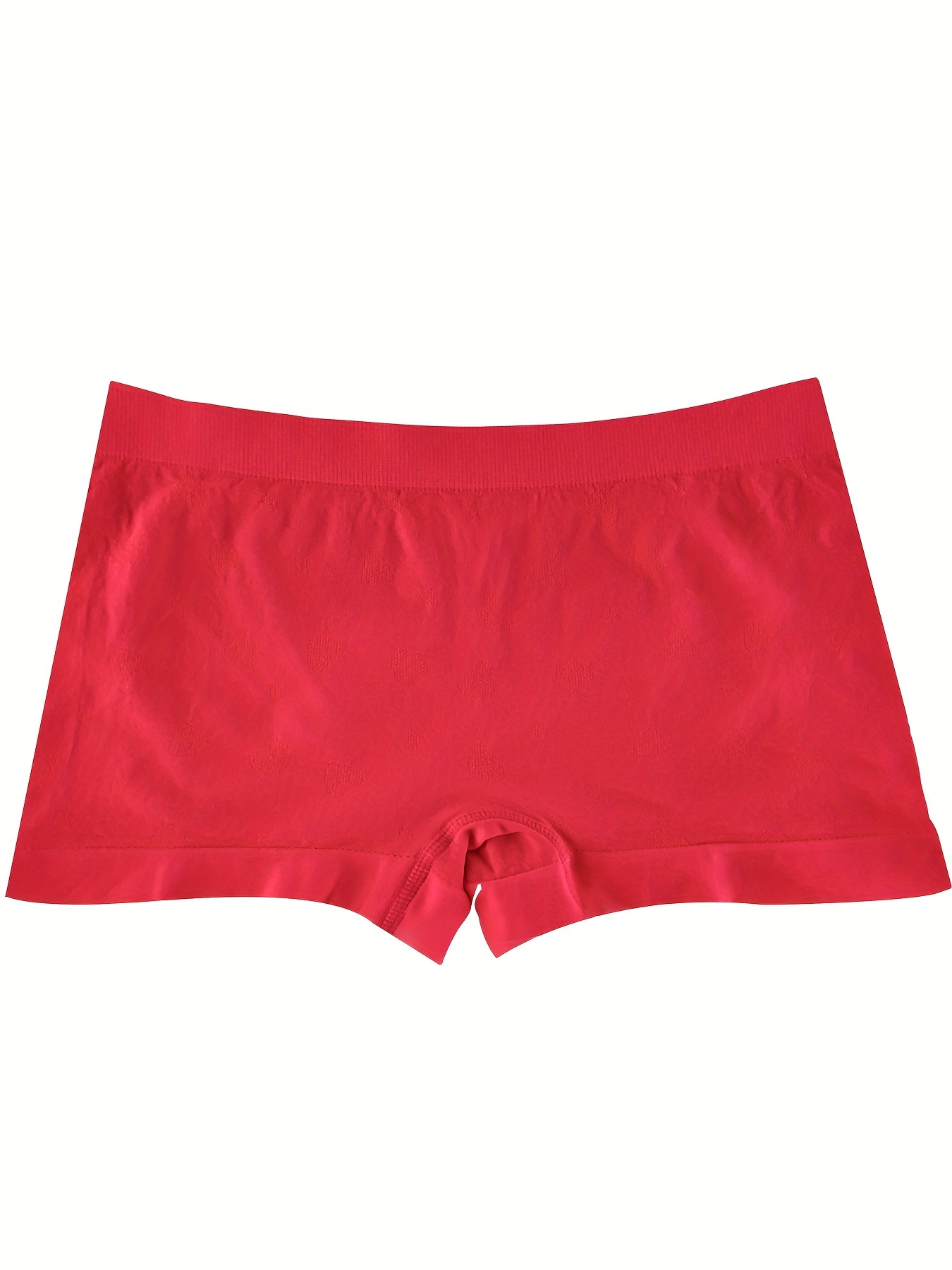 Mixed Color Boyshort Panties Comfy Elastic Low Waist - Temu