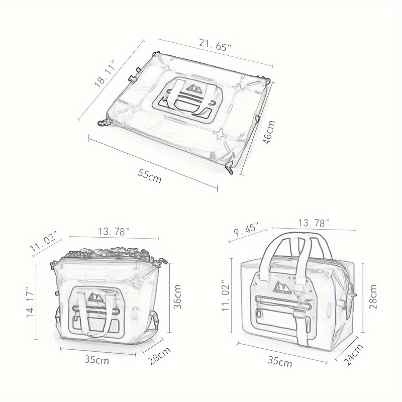 Inflatable sale cooler bag