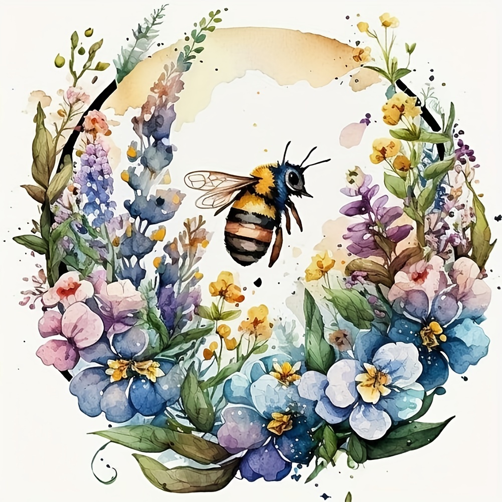 DIY Honey Bee Garland Decoration
