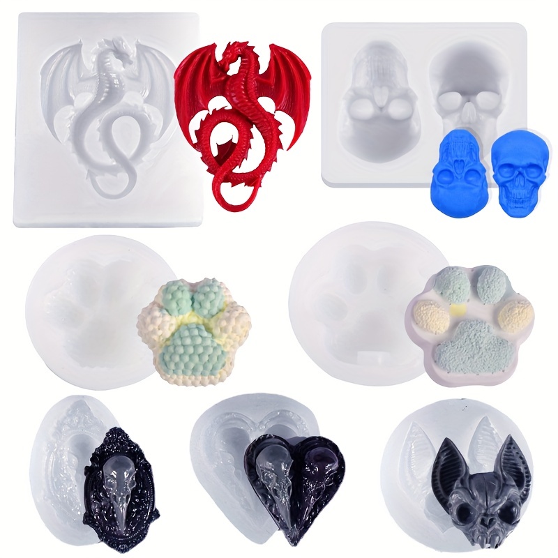 29 Kinds Of Animal Molds Silicone Epoxy Resin Animal Molds - Temu