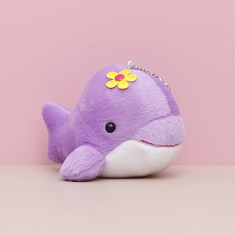 purple dolphin stuffed animal