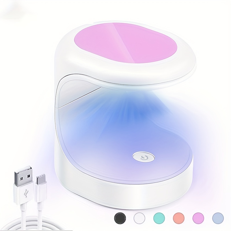 Portable Mini USB UV Lamp by SUNmini | 6W LED Ultraviolet Light | UV Resin  Tool | Nail Dryer