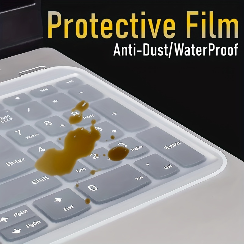 Universal Dustproof Silicone Desktop Computer Keyboard Cover Protector Film  Waterproof Laptop Keyboard Transparant Cover