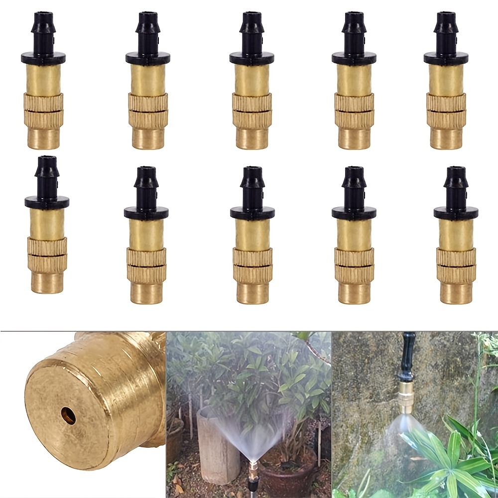 10pcs 4 7 PVC Brass Sprinkler Head Garden Tool Drip Irrigation Watering System Accessories