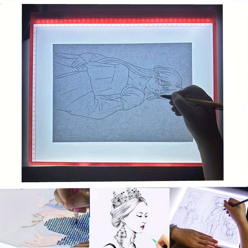 A4 Artists Light Boxes LED Tracing Table Light Pad for Drawing Diamond  Painting