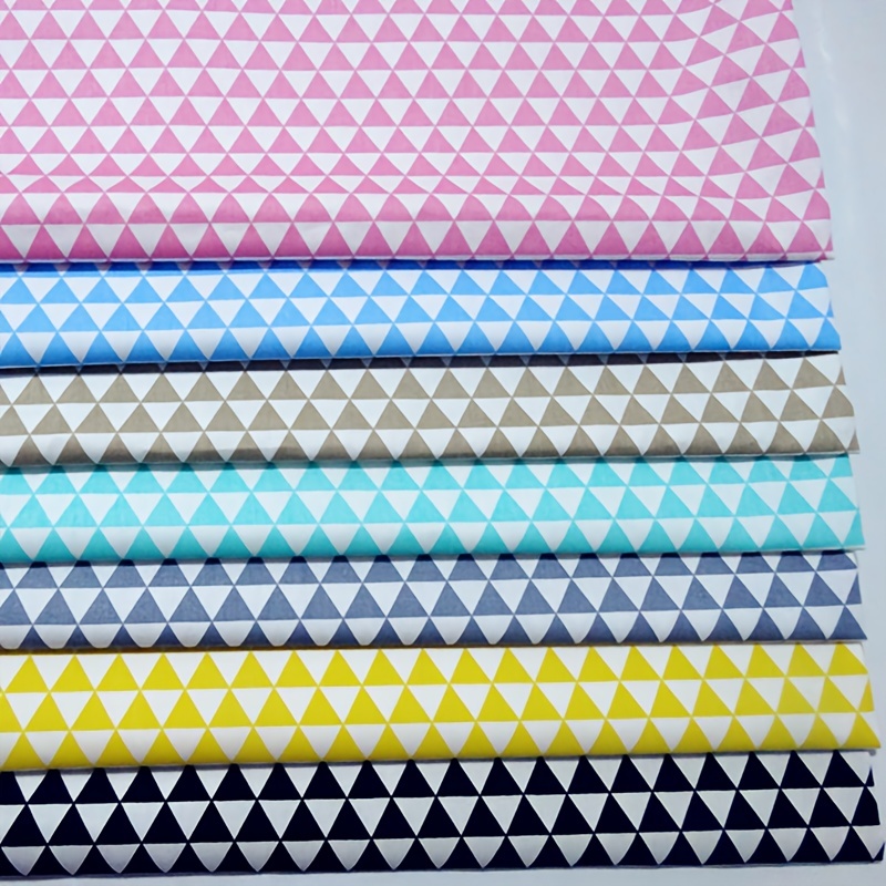 Contrast Print Plain Design Triangle Ruched Fabrics - Temu Canada