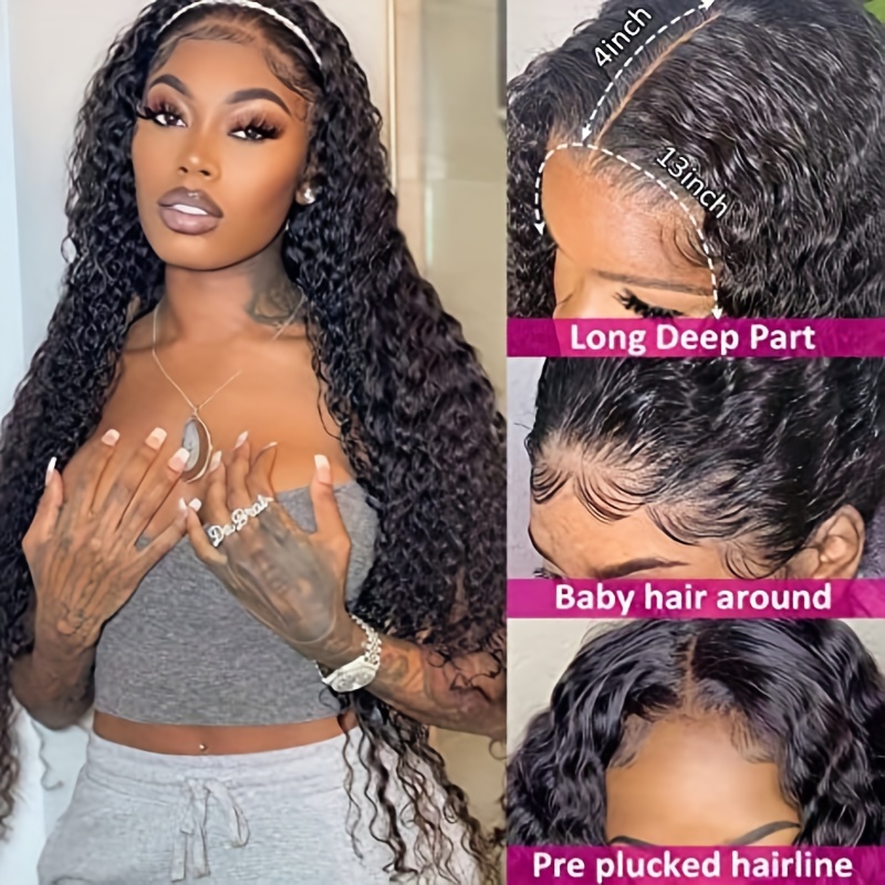 180% Density Braids Lace Front Wig for Black Women 13×6 Pre