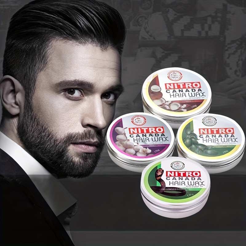Solid Matte Styling Wax For Men Strong Hold Hair Wax Mud