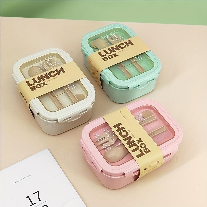 Leakproof 850mL Bento Box with Utensils - Back to School & Work Lunches