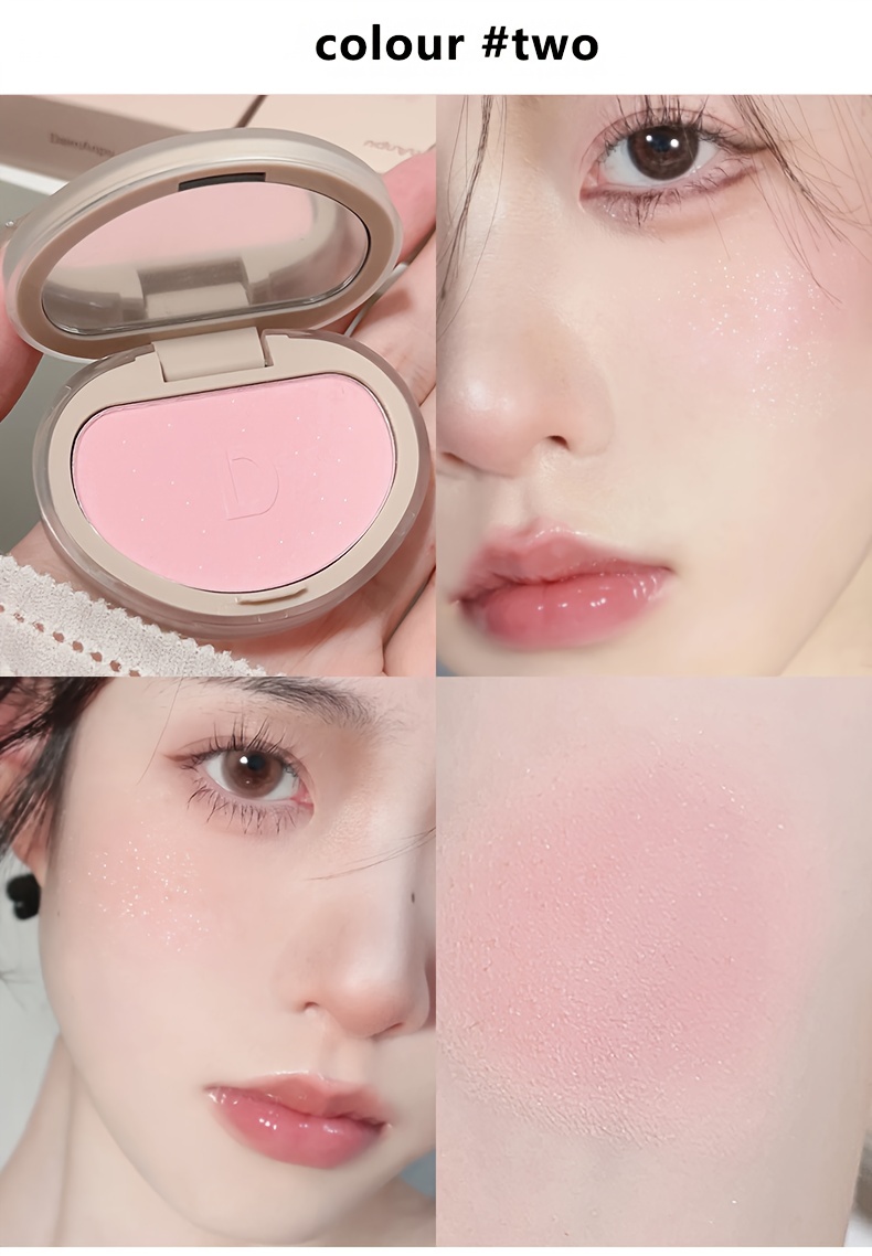 Poudre Miel Visage Texture Crémeuse Légère Non Sèche Blush - Temu France