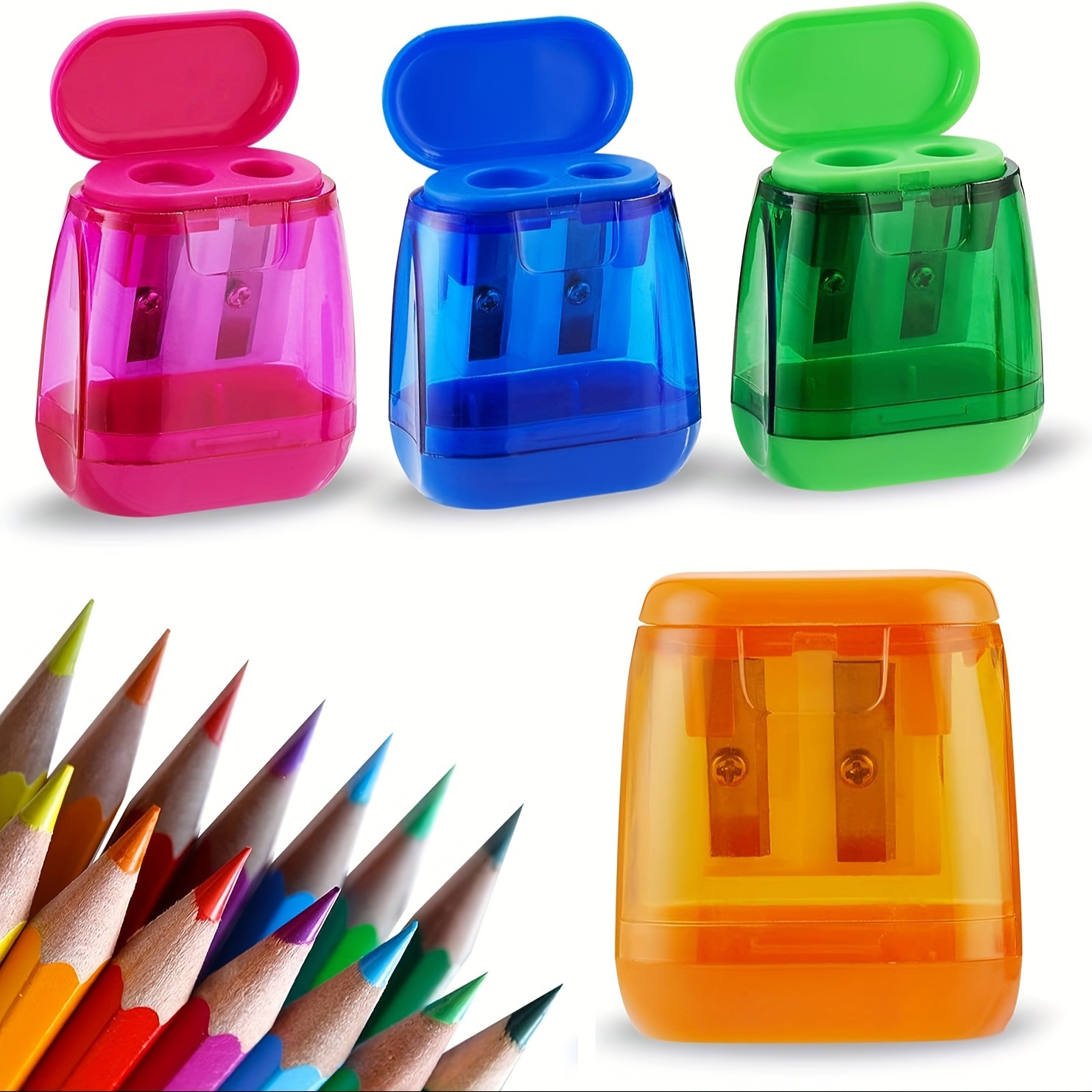Mini Drawing Colored Pencils With Sharpener Portable Color - Temu