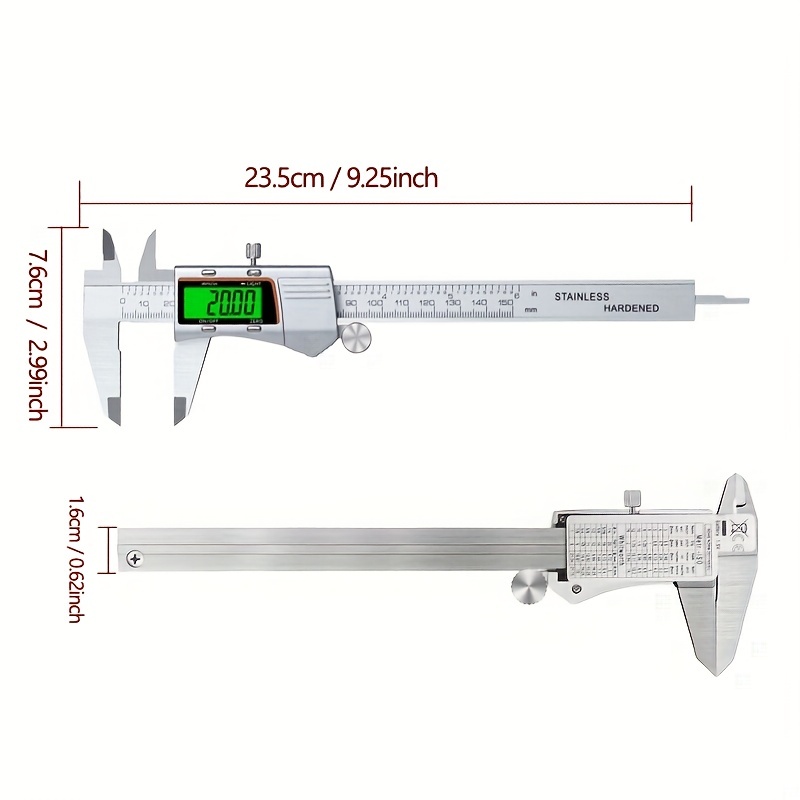 Vernier Calipers, Steel