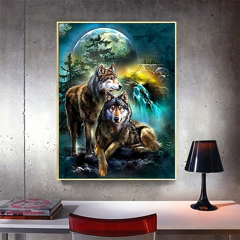 Wolf Diamond Painting - Temu