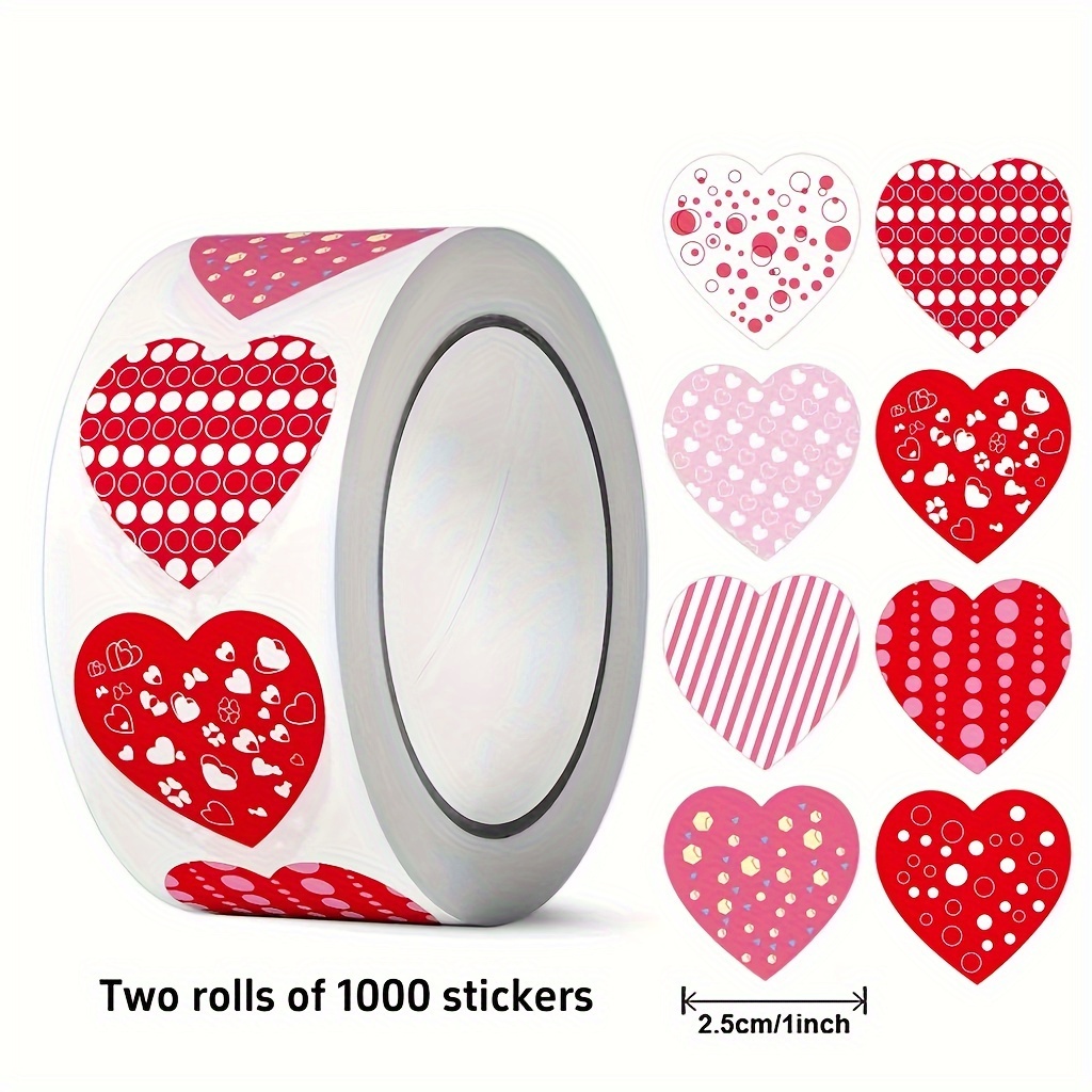 Small Heart Shape Stickers - Scrapbooking Stickers, Gift Packaging Stickers,  Arts & Crafts Decorative Sticker Labels, Red Heart Stickers, Valentine's  Day Crafting Scrapbooking Supplies - Temu