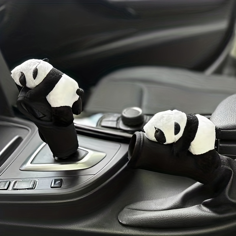 2 Stück Hot Black White Cartoon Panda Plüsch Auto Auto Sicherheitsgurtbezug  Schulterpolster Von 14,5 €
