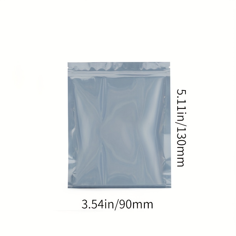 Blue Antistatic Ziplock Bag