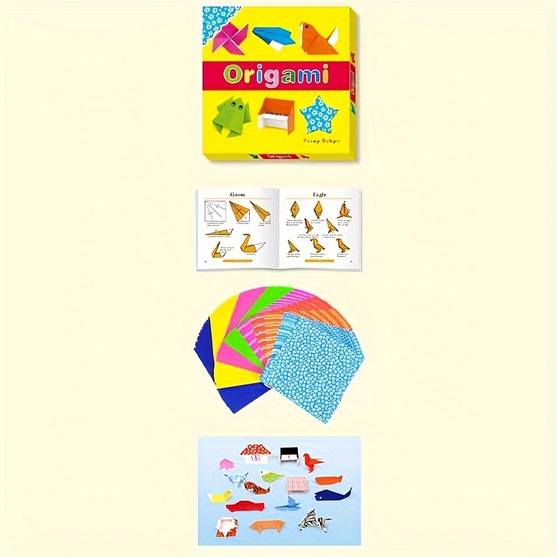 1pc Libro Istruzioni Taglio Carta Origami Bambini 80 Pagine - Temu Italy