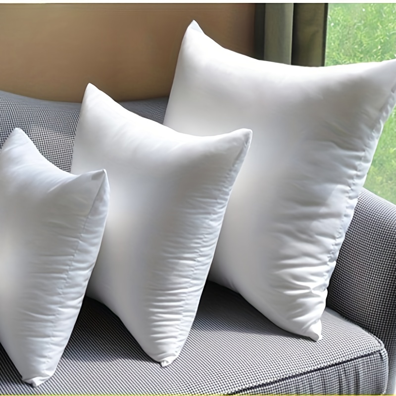 Throw Pillow Core Pp Cotton Pillow Insert Frosted Cloth - Temu Australia