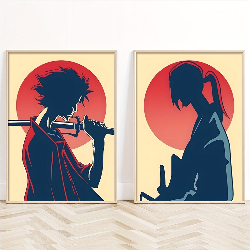 Anime Minimalist Poster Anime Posters Anime Wall Decor 